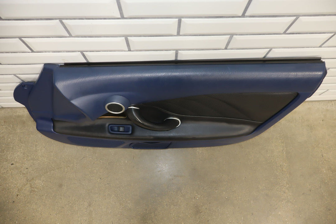 02 - 03 Honda S2000 Passenger Right Front Interior Door Trim Panel (Blue)