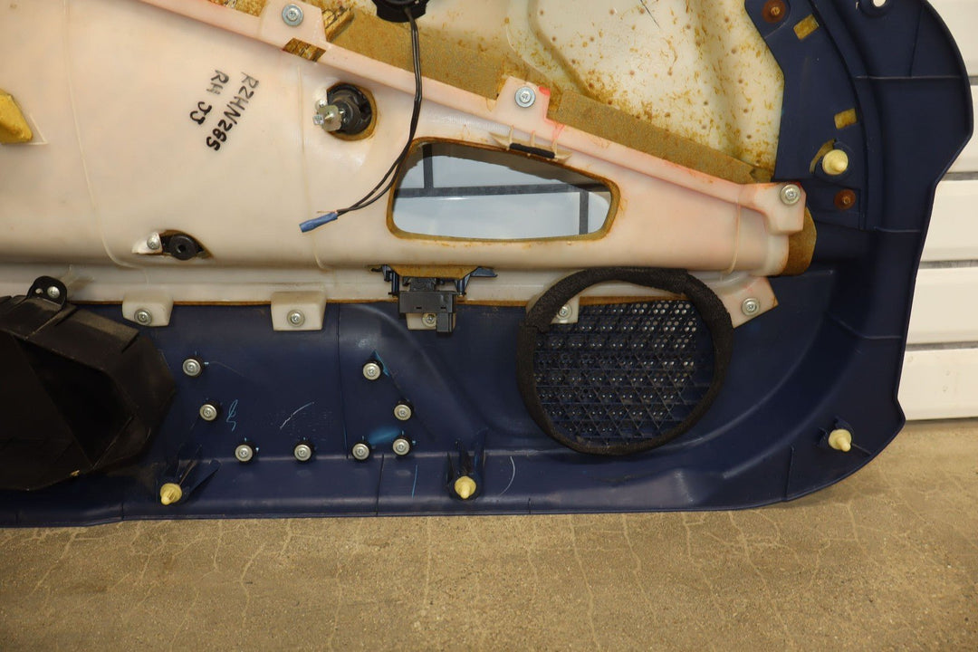 02 - 03 Honda S2000 Passenger Right Front Interior Door Trim Panel (Blue)