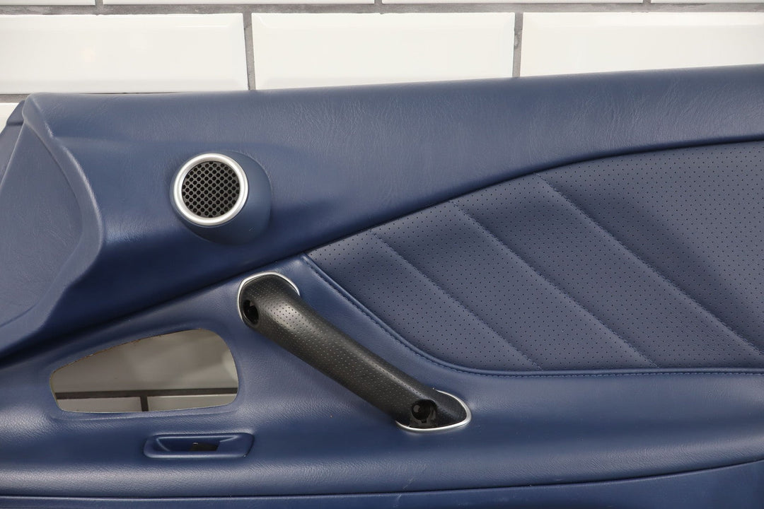 02 - 03 Honda S2000 Passenger Right Interior Door Trim Panel (Blue BL)