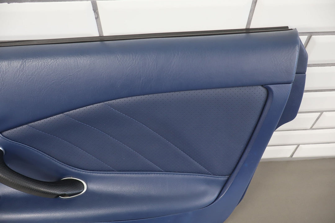 02 - 03 Honda S2000 Passenger Right Interior Door Trim Panel (Blue BL)