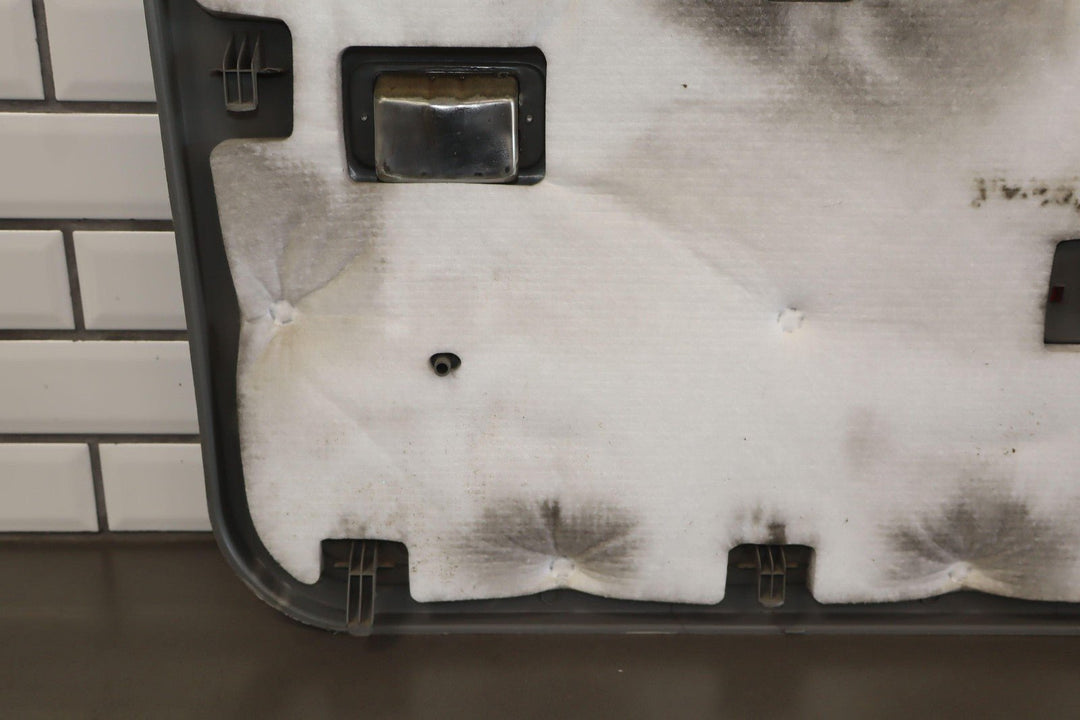 02 - 04 Ford F250 F350 Crew Cab Left Rear Interior Door Panel Medium Flint 3E