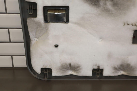 02 - 04 Ford F250 F350 Crew Cab Left Rear Interior Door Panel Medium Flint 3E