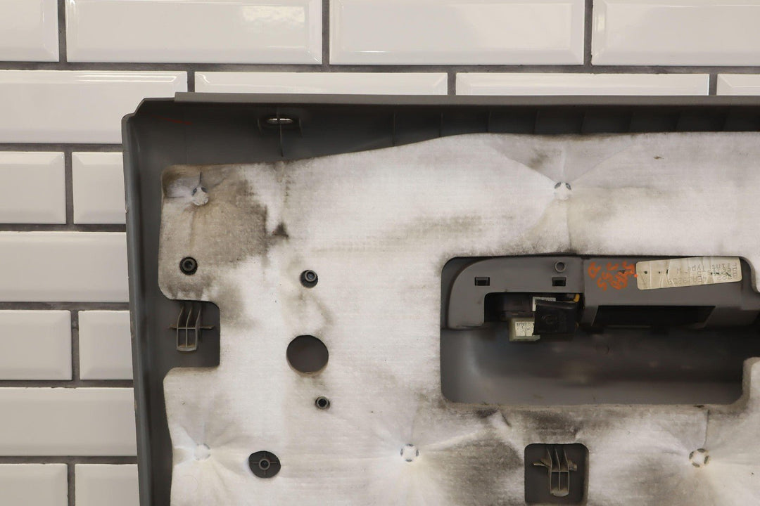 02 - 04 Ford F250 F350 Crew Cab Left Rear Interior Door Panel Medium Flint 3E