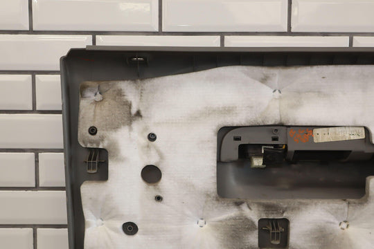 02 - 04 Ford F250 F350 Crew Cab Left Rear Interior Door Panel Medium Flint 3E