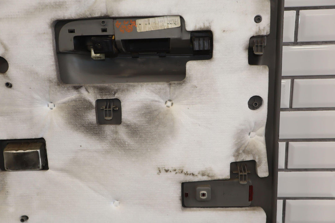 02 - 04 Ford F250 F350 Crew Cab Left Rear Interior Door Panel Medium Flint 3E