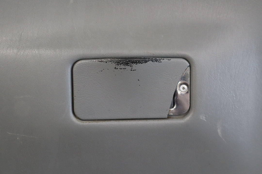 02 - 04 Ford F250 F350 Crew Cab Left Rear Interior Door Panel Medium Flint 3E