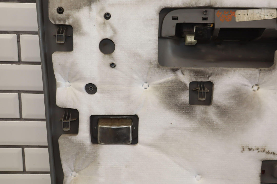 02 - 04 Ford F250 F350 Crew Cab Left Rear Interior Door Panel Medium Flint 3E