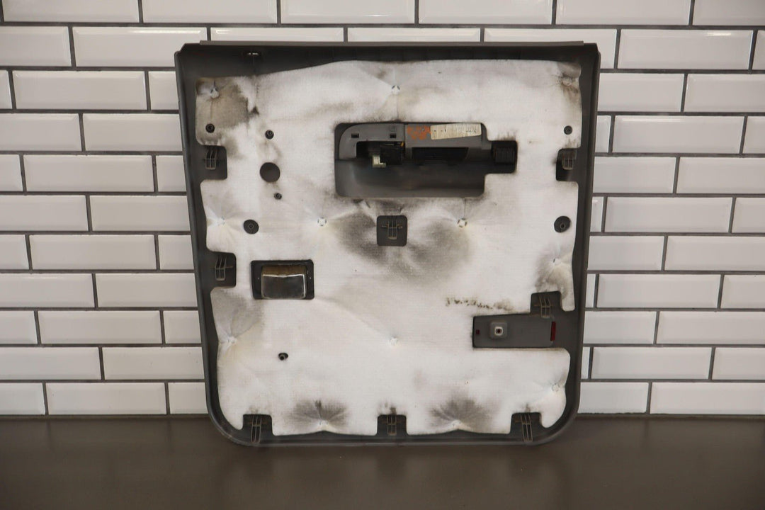 02 - 04 Ford F250 F350 Crew Cab Left Rear Interior Door Panel Medium Flint 3E