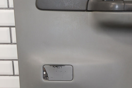 02 - 04 Ford F250 F350 Crew Cab Right Rear Interior Door Panel Medium Flint 3E