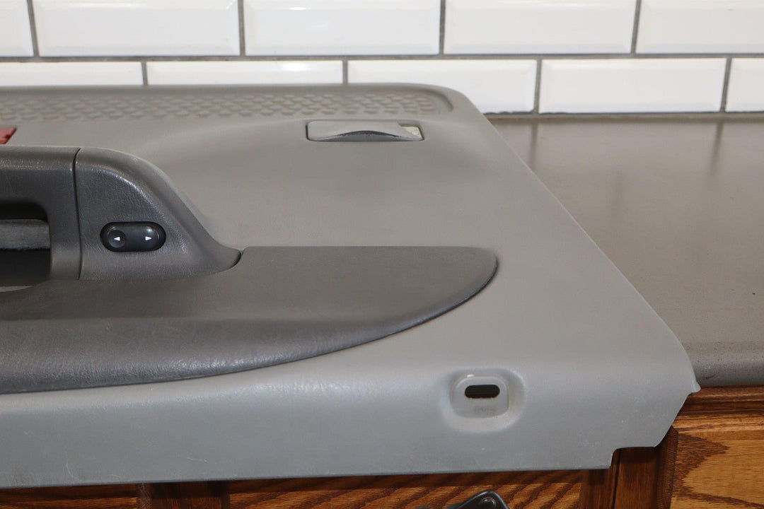 02 - 04 Ford F250 F350 Crew Cab Right Rear Interior Door Panel Medium Flint 3E
