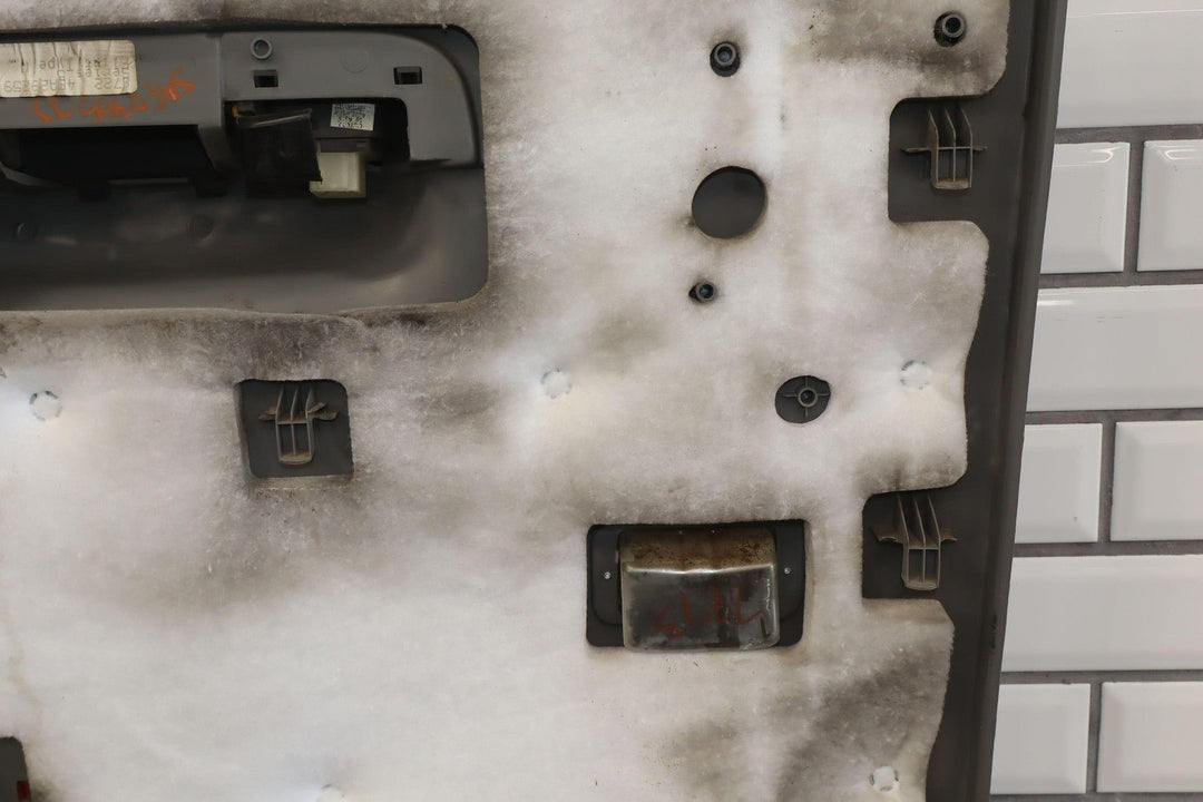 02 - 04 Ford F250 F350 Crew Cab Right Rear Interior Door Panel Medium Flint 3E