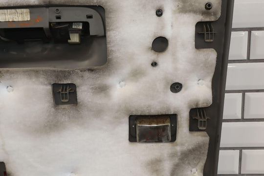 02 - 04 Ford F250 F350 Crew Cab Right Rear Interior Door Panel Medium Flint 3E