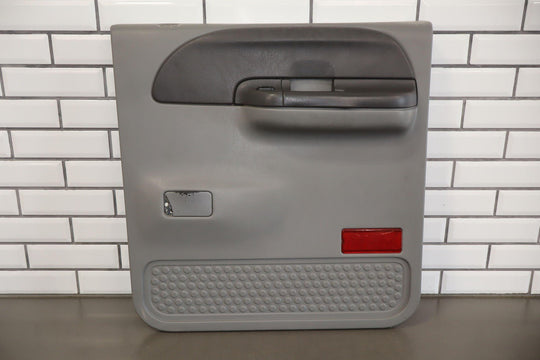 02 - 04 Ford F250 F350 Crew Cab Right Rear Interior Door Panel Medium Flint 3E