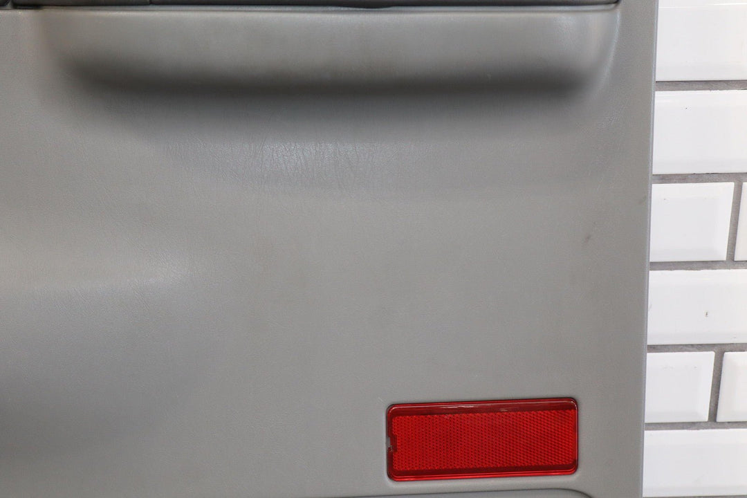 02 - 04 Ford F250 F350 Crew Cab Right Rear Interior Door Panel Medium Flint 3E