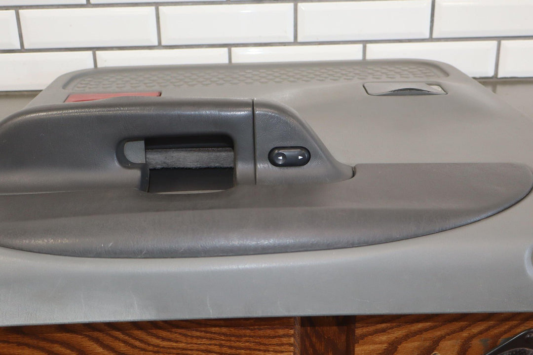 02 - 04 Ford F250 F350 Crew Cab Right Rear Interior Door Panel Medium Flint 3E
