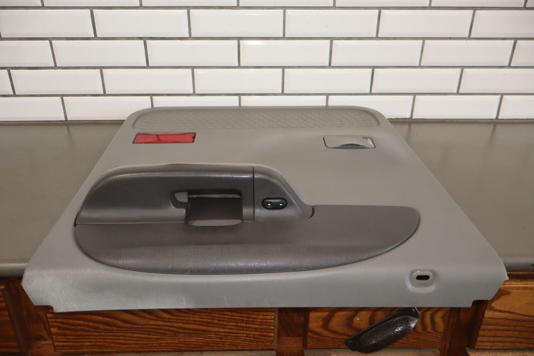 02 - 04 Ford F250 F350 Crew Cab Right Rear Interior Door Panel Medium Flint 3E