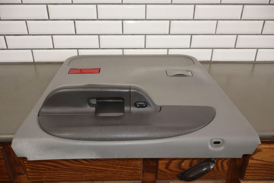 02 - 04 Ford F250 F350 Crew Cab Right Rear Interior Door Panel Medium Flint 3E