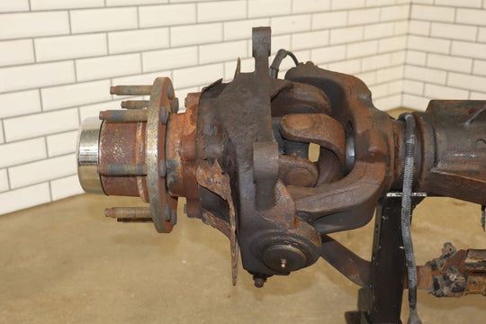 02 - 04 Ford F250 F350 Super Duty 4x4 Front Axle Assembly 3.73 Ratio