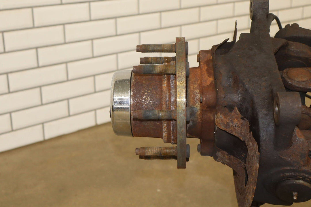 02 - 04 Ford F250 F350 Super Duty 4x4 Front Axle Assembly 3.73 Ratio