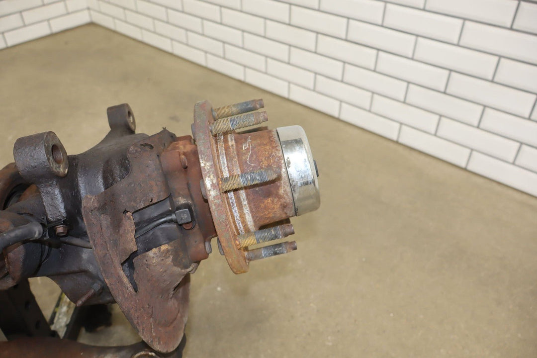 02 - 04 Ford F250 F350 Super Duty 4x4 Front Axle Assembly 3.73 Ratio