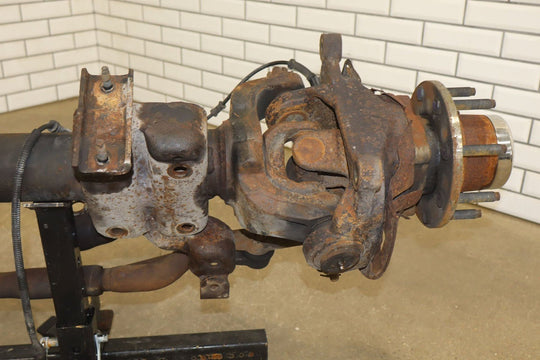 02 - 04 Ford F250 F350 Super Duty 4x4 Front Axle Assembly 3.73 Ratio