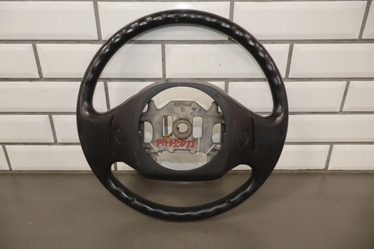 02 - 04 Ford F250 Super Duty Black Vinyl Steering Wheel with Cruise Control