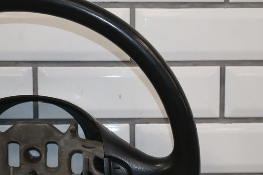 02 - 04 Ford F250 Super Duty Black Vinyl Steering Wheel with Cruise Control