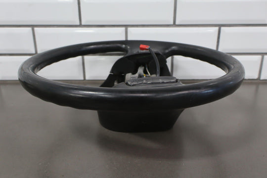 02 - 04 Ford F250 Super Duty Black Vinyl Steering Wheel with Cruise Control