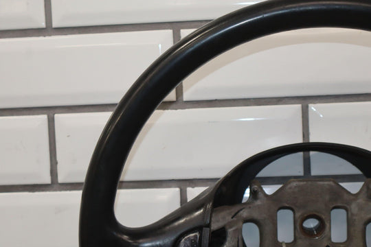 02 - 04 Ford F250 Super Duty Black Vinyl Steering Wheel with Cruise Control