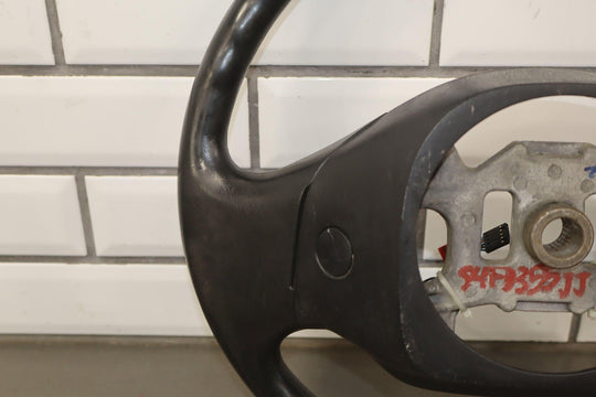 02 - 04 Ford F250 Super Duty Black Vinyl Steering Wheel with Cruise Control