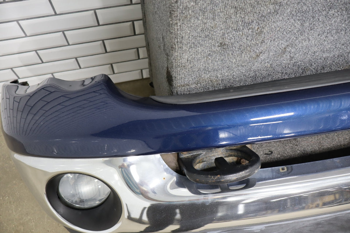 02-05 Dodge Ram 2500 3500 Chrome Front Bumper w Fogs