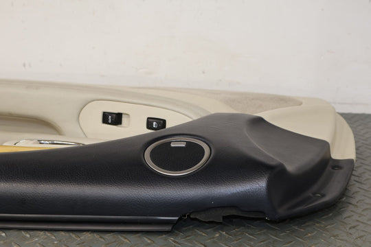 02 - 05 Lexus SC430 Right RH Passenger Interior Door Trim Panel (Ecru/Black LA00)