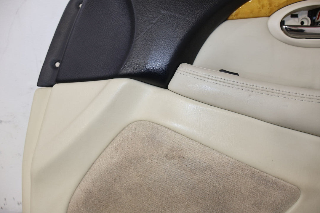02 - 05 Lexus SC430 Right RH Passenger Interior Door Trim Panel (Ecru/Black LA00)