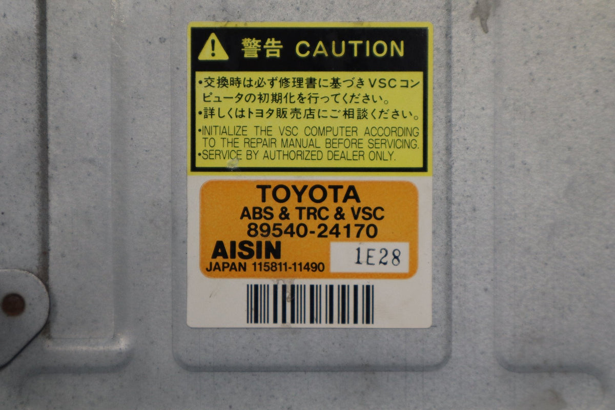 02-05 Lexus SC430 Z40 ABS TRC VSC Module 89540-24170