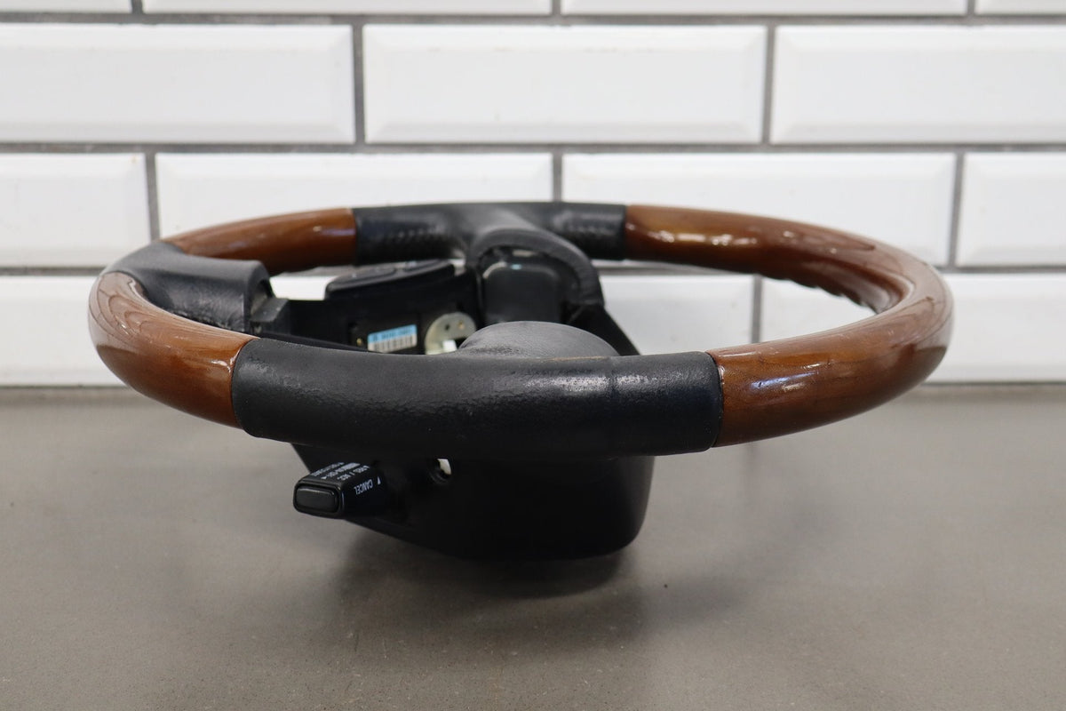 02-05 Lexus SC430 Z40 Leather Wood Steering Wheel