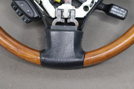 02-05 Lexus SC430 Z40 Leather Wood Steering Wheel