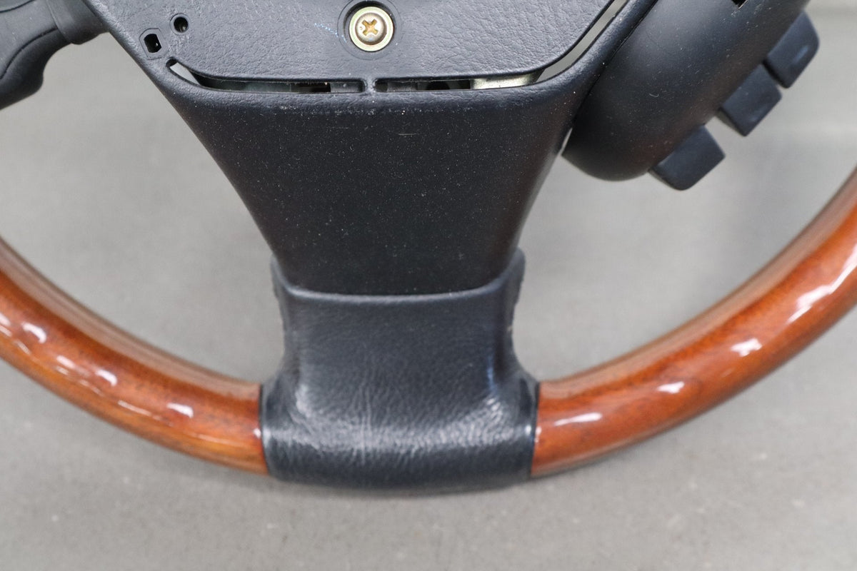 02-05 Lexus SC430 Z40 Leather Wood Steering Wheel