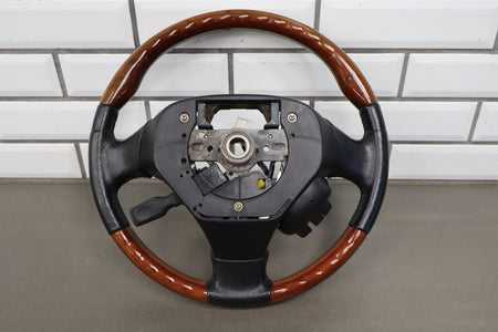 02-05 Lexus SC430 Z40 Leather Wood Steering Wheel