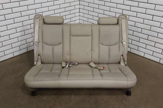 02 - 06 Cadillac Escalade ESV 3rd Row Seat OEM Shale Leather