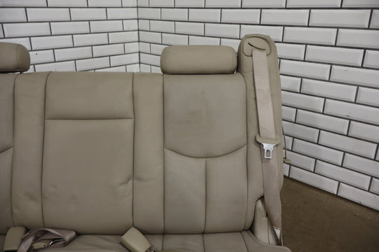 02 - 06 Cadillac Escalade ESV 3rd Row Seat OEM Shale Leather