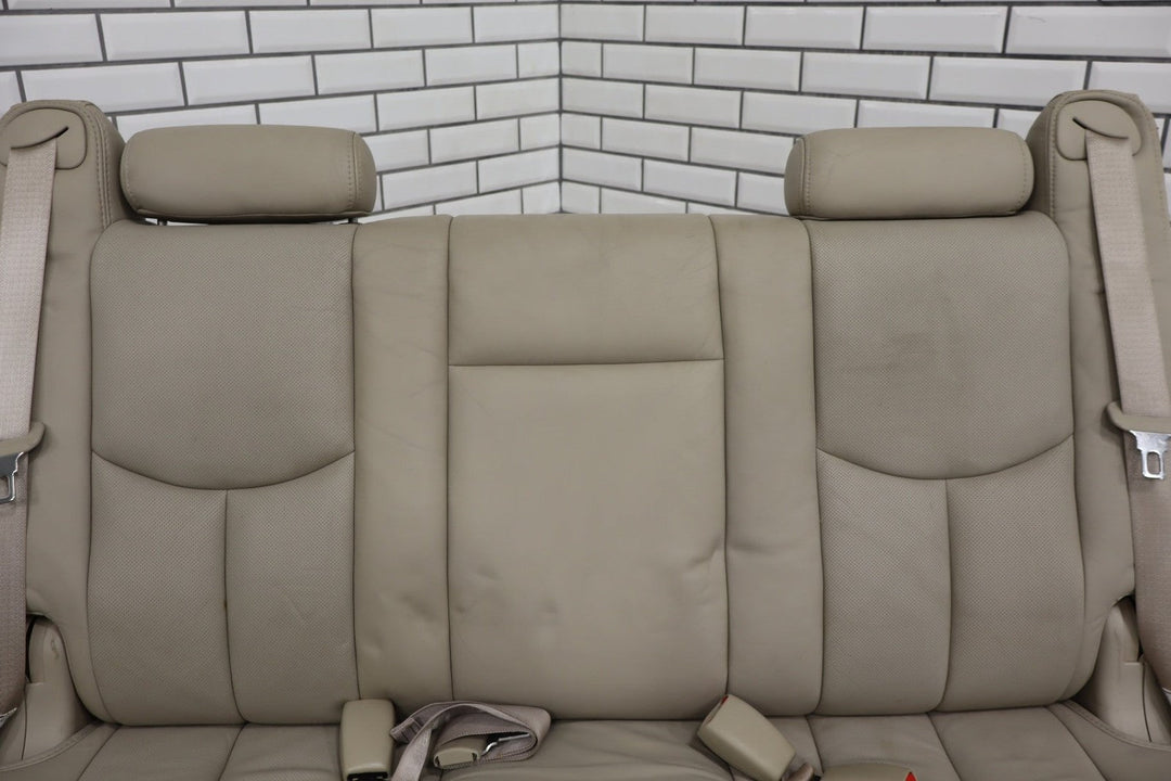 02 - 06 Cadillac Escalade ESV 3rd Row Seat OEM Shale Leather