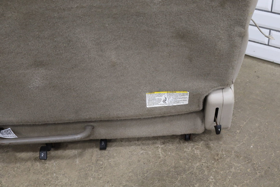 02 - 06 Cadillac Escalade ESV 3rd Row Seat OEM Shale Leather