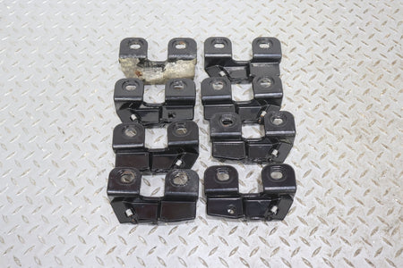 02-06 Chevy Avalanche OEM Tonneau Cover Latch Set of 8 Pieces (Solid Mount)