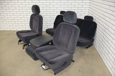 02-08 Dodge Ram 3rd Gen Extended Cab Cloth Set Dark Slate Gray DV