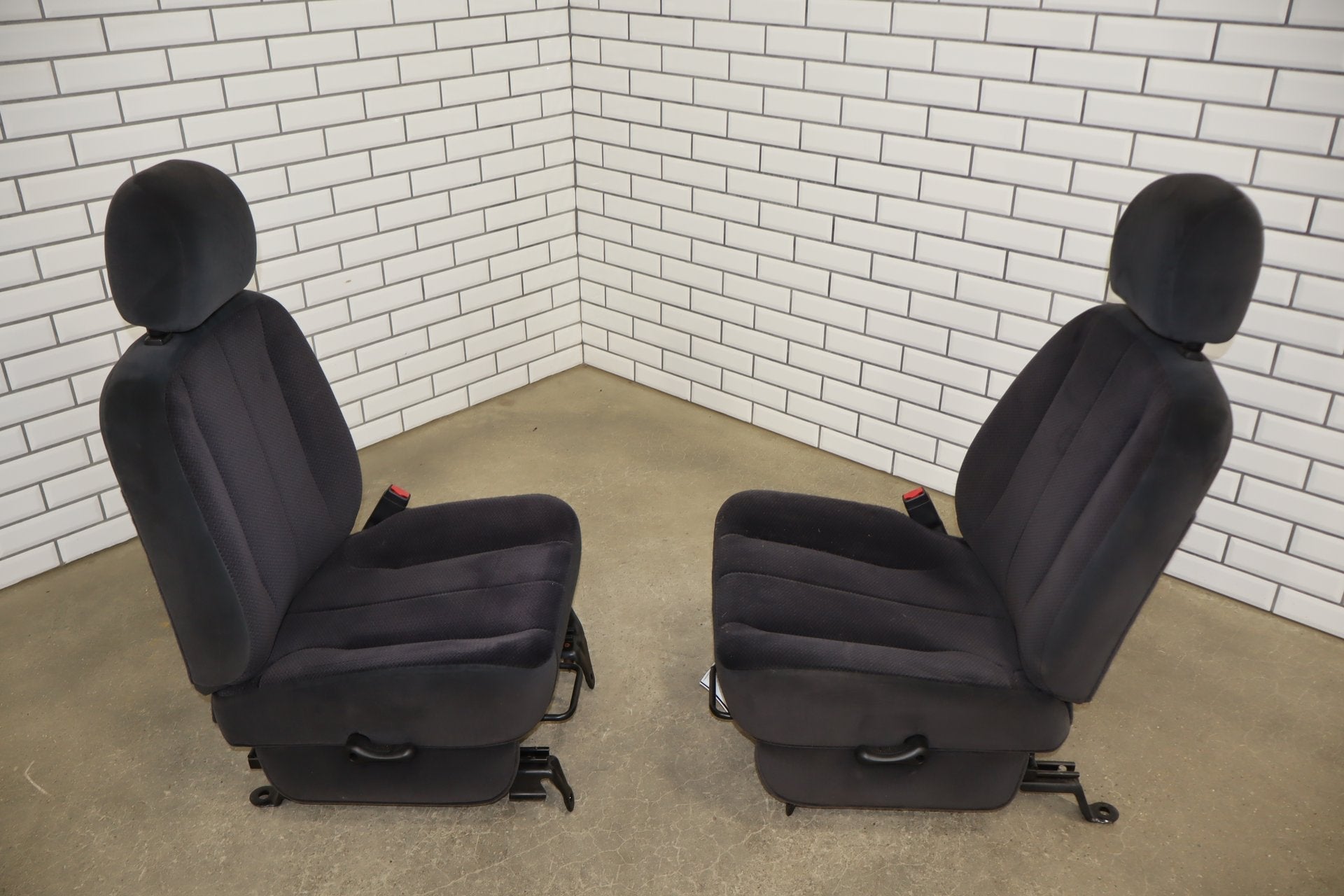 02-08 Dodge Ram 3rd Gen Extended Cab Cloth Set Dark Slate Gray DV