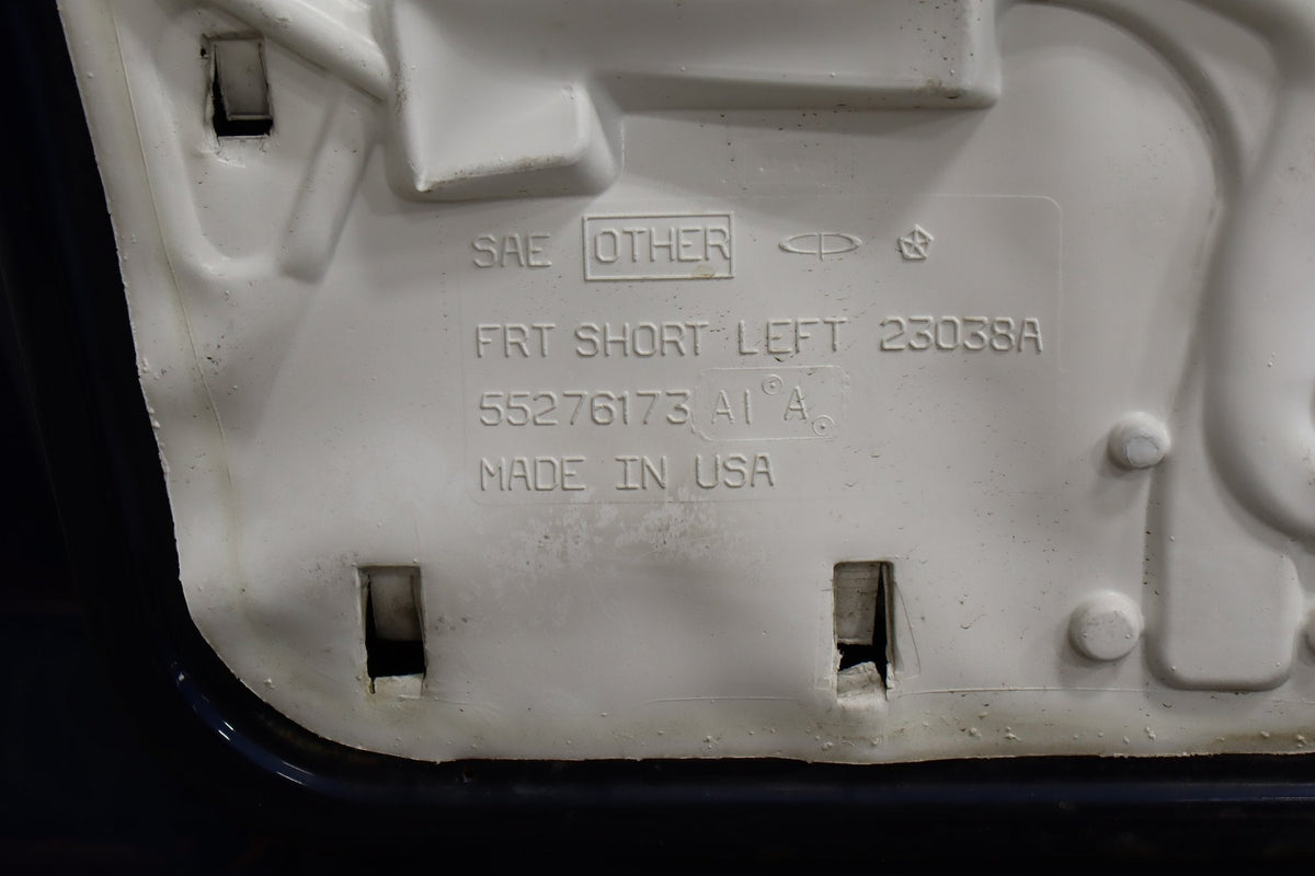 02-08 Dodge Ram Quad LF Door 55275853AG Less Mirror