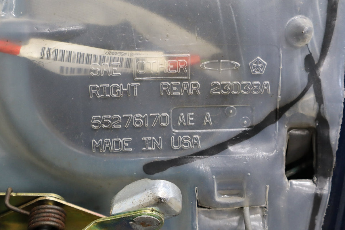 02-08 Dodge Ram Quad RR Door OEM 55276118AG