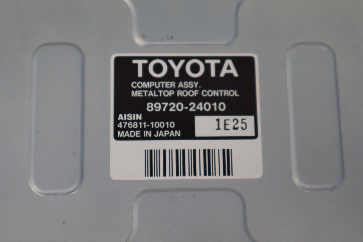 02-08 Lexus SC430 Z40 Conv Top Module 89720-24010