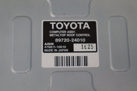 02-08 Lexus SC430 Z40 Conv Top Module 89720-24010