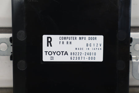 02-09 Lexus SC430 Z40 RH Door Module 89222-24010